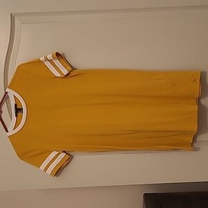 Yellow Long Blouse/Short Dress